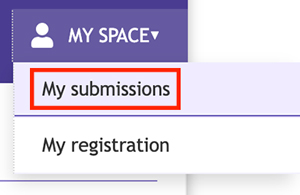 Step 2: Submit abstract